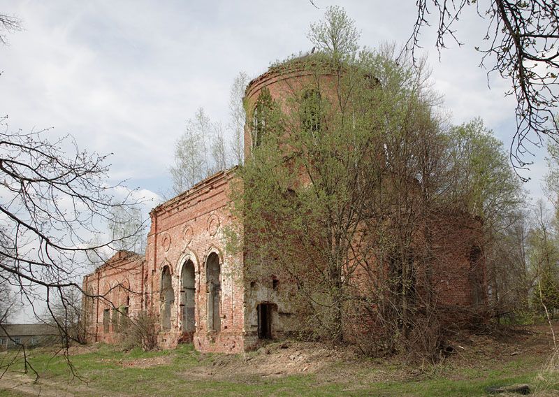 Церковь Михаила Архангела, Берестна (Хвастовичский район, Калужская область). фасады