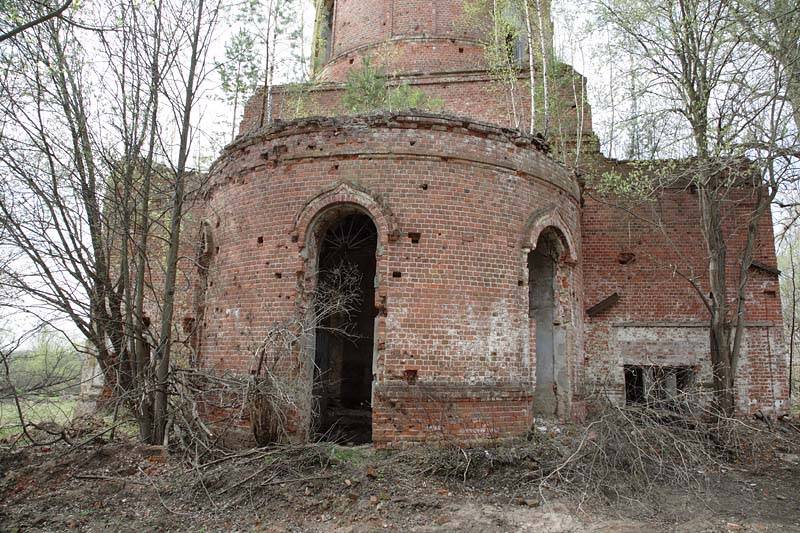 Церковь Михаила Архангела, Берестна (Хвастовичский район, Калужская область). архитектурные детали