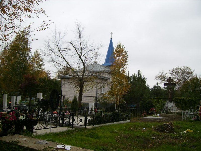 Церковь Рождества Пресвятой Богородицы в поселке Северном, Северный (Краснодар, город, Краснодарский край). общий вид в ландшафте