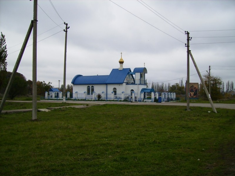 Церковь Преображения Господня, Южный (Краснодар, город, Краснодарский край). общий вид в ландшафте