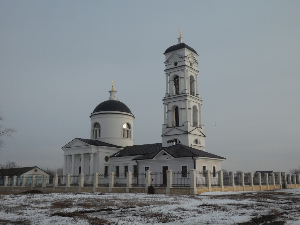 Церковь Михаила Архангела, Скорняково (Задонский район, Липецкая область). фасады