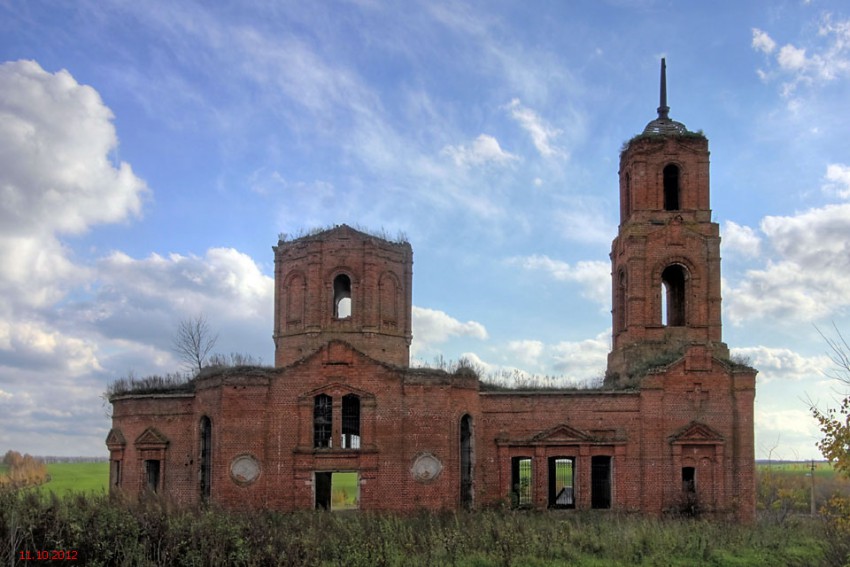 Каменная Лубна. Церковь Иоанна Богослова. фасады