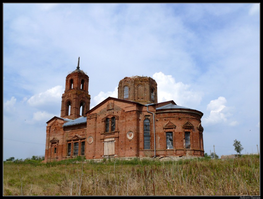 Каменная Лубна. Церковь Иоанна Богослова. фасады