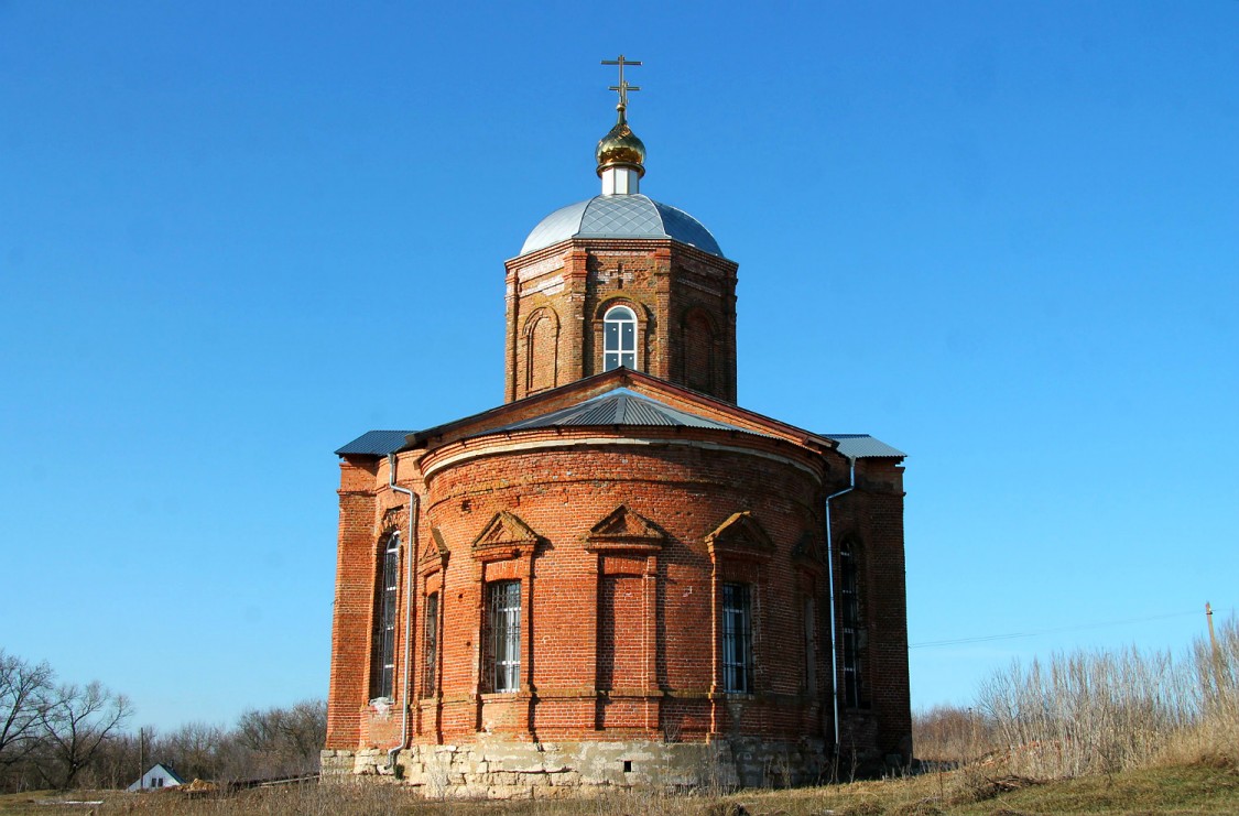 Каменная Лубна. Церковь Иоанна Богослова. фасады