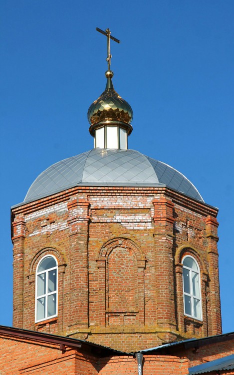Каменная Лубна. Церковь Иоанна Богослова. архитектурные детали, купол
