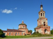 Церковь Николая Чудотворца, Вид на храмовый комплекс с юга<br>, Савцыно, Кашинский городской округ, Тверская область