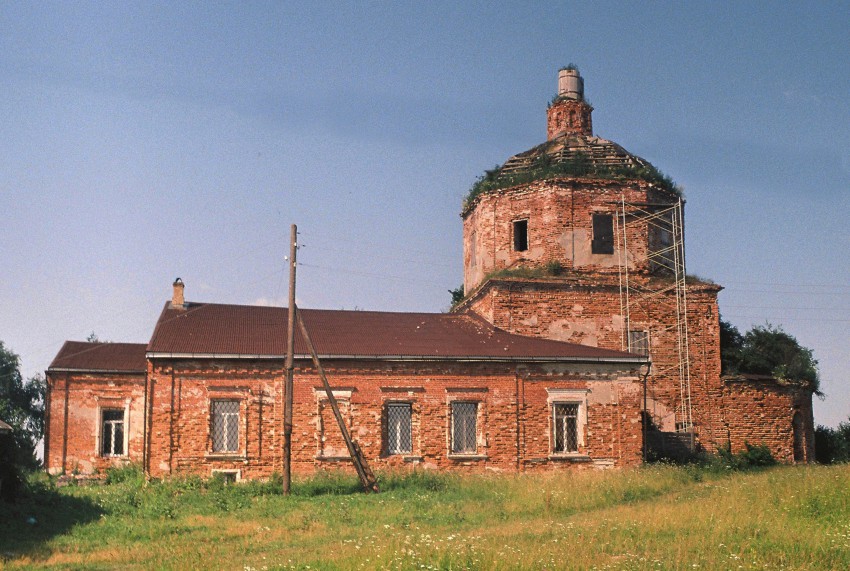 Савцыно. Церковь Николая Чудотворца. фасады