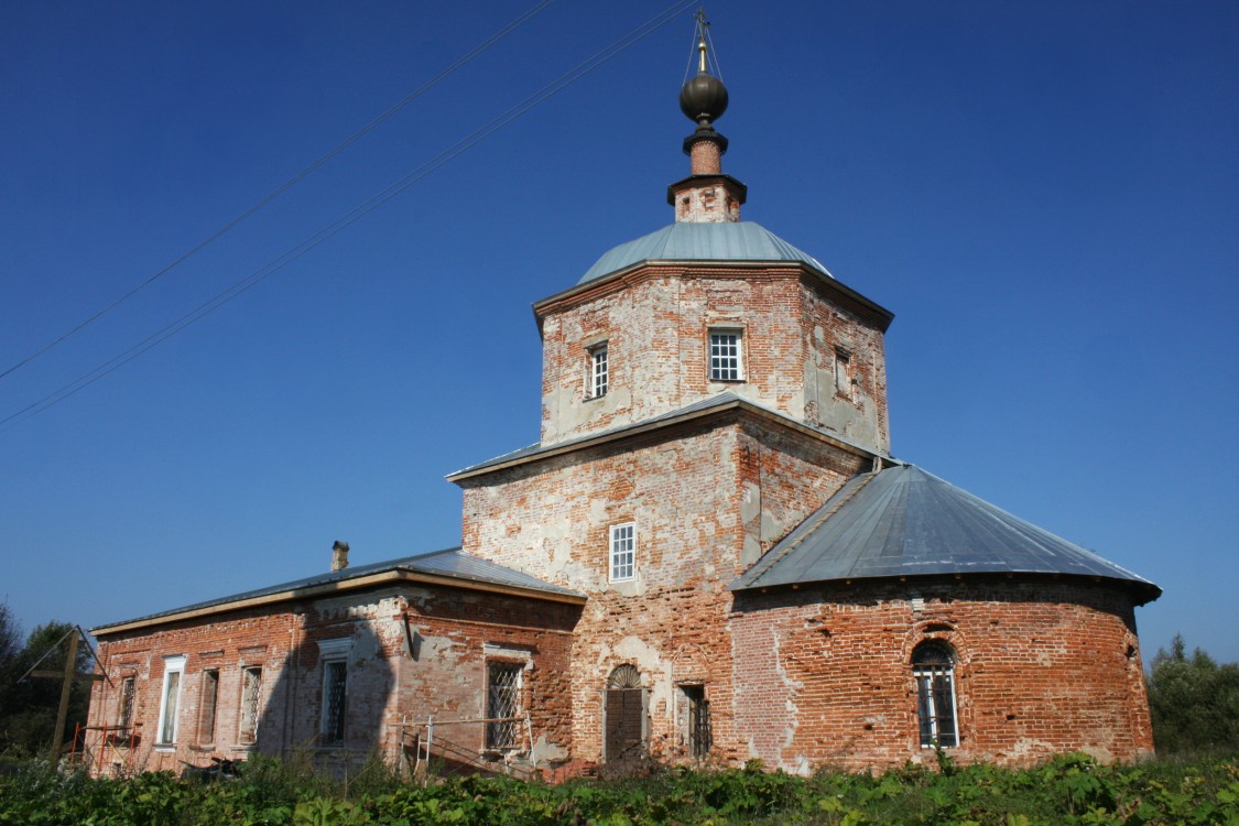 Церковь Николая Чудотворца, Савцыно (Кашинский городской округ, Тверская область). фасады