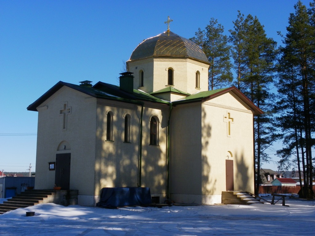 Церковь Николая Чудотворца, Петровское (Приозерский район, Ленинградская область). фасады
