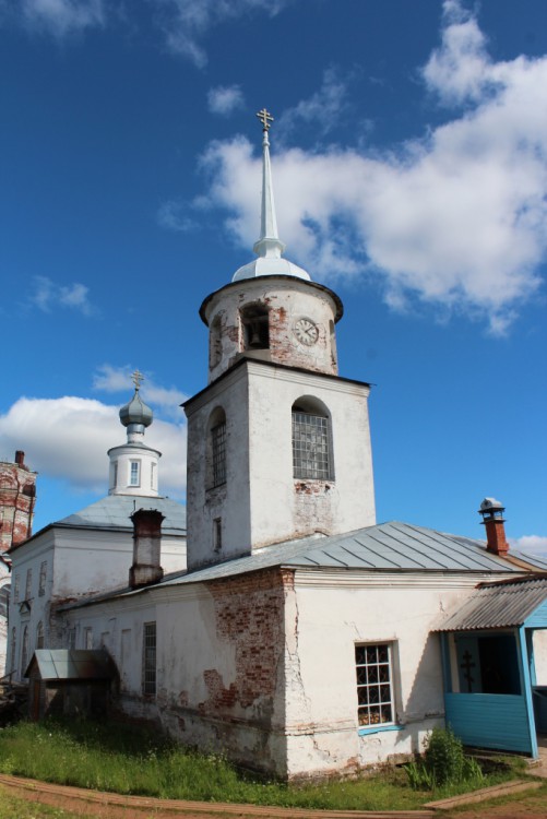 Артемиев Веркольский монастырь. Церковь Артемия Веркольского, Веркола (Новый Путь) (Пинежский район, Архангельская область). фасады, Вид с северо-запада