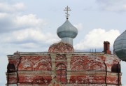 Артемиев Веркольский монастырь. Собор Успения Пресвятой Богородицы, Завершение собора, вид с колокольни Артемьевского храма<br>, Веркола (Новый Путь), Пинежский район, Архангельская область