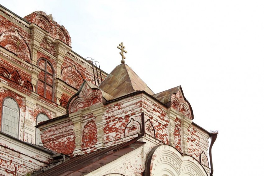 Артемиев Веркольский монастырь. Собор Успения Пресвятой Богородицы, Веркола (Новый Путь) (Пинежский район, Архангельская область). архитектурные детали