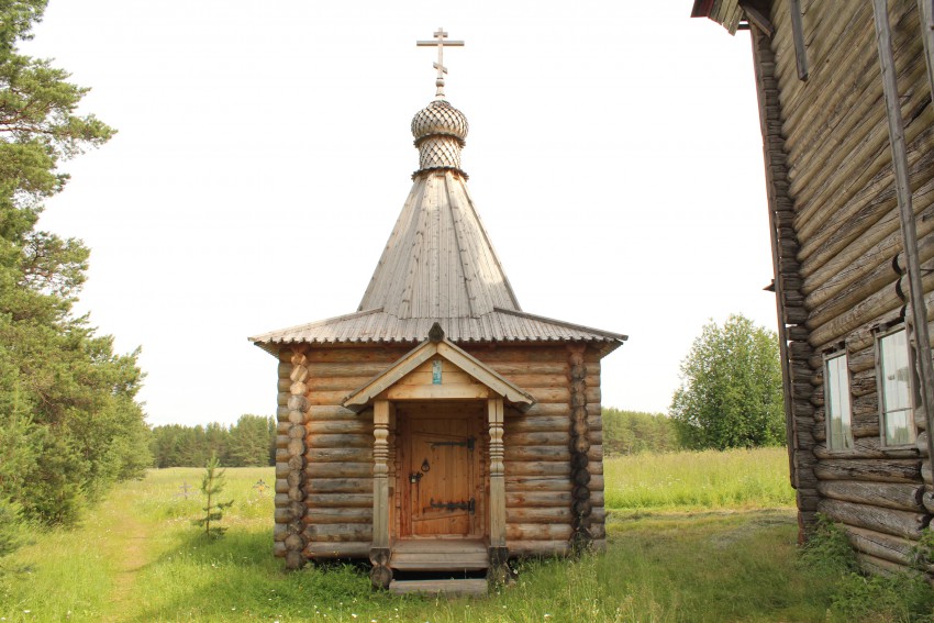 Артемиев Веркольский монастырь. Часовня Артемия Веркольского, Веркола (Новый Путь)