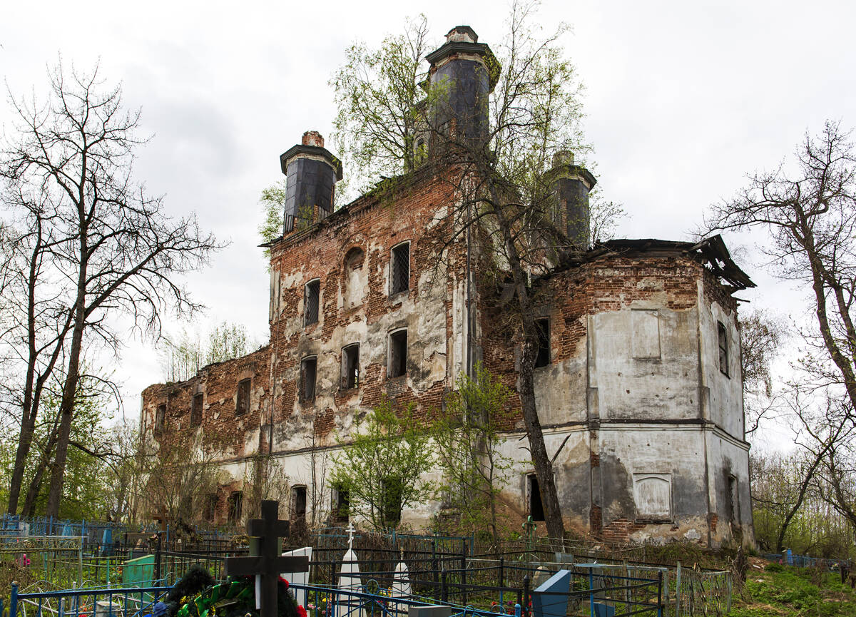 Никольский погост. Церковь Николая Чудотворца. фасады