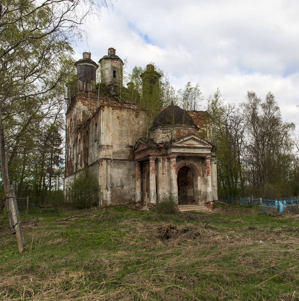 Никольский погост. Церковь Николая Чудотворца. фасады