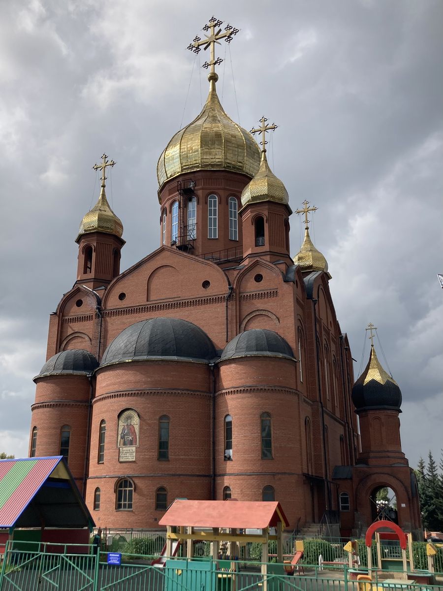 Вид с северо-востока, фасады. Кафедральный собор иконы Божией Матери 