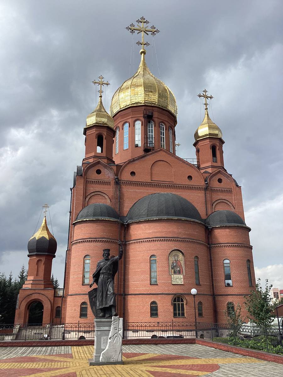 Вид с востока, фасады. Кафедральный собор иконы Божией Матери 