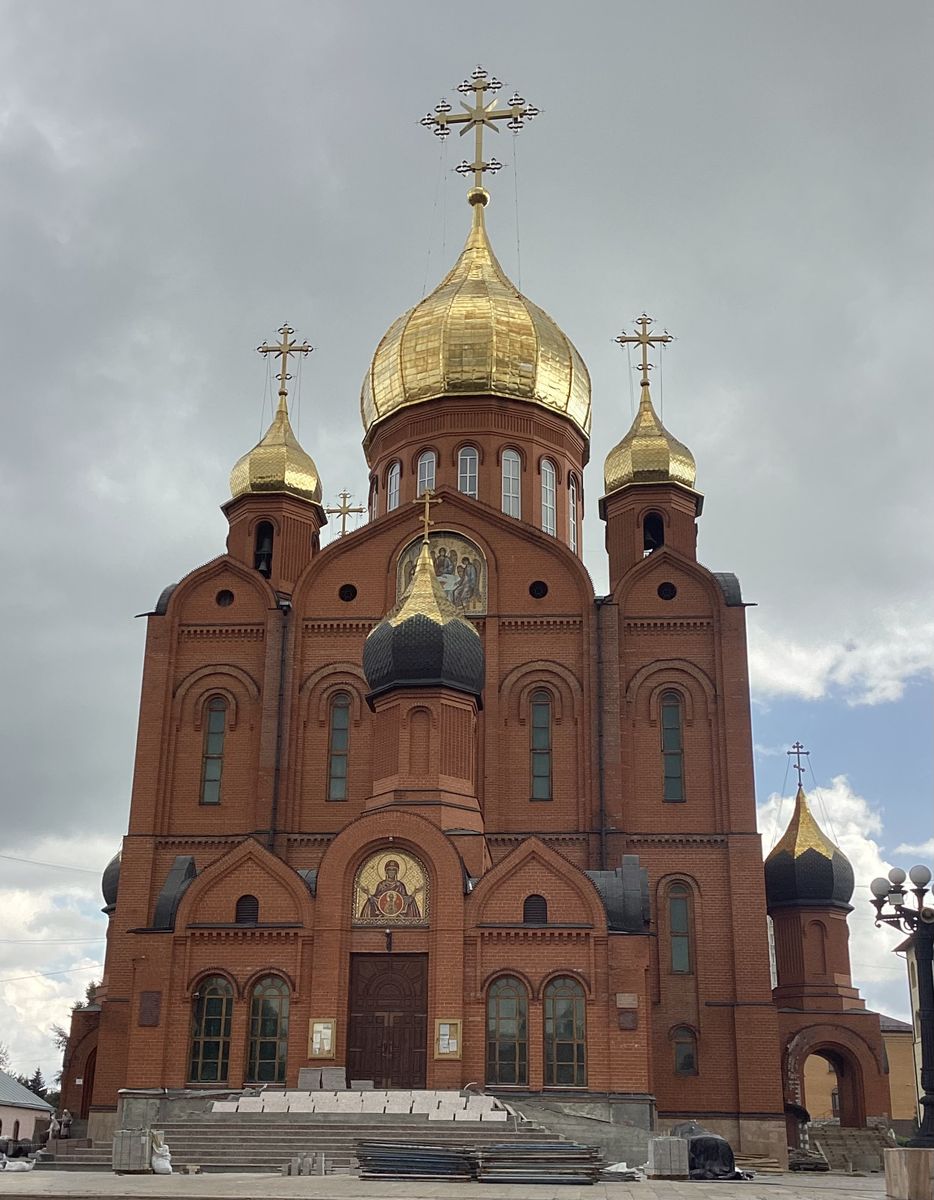 Вид с запада, фасады. Кафедральный собор иконы Божией Матери 