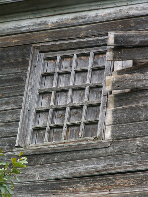 Церковь Спаса Нерукотворного Образа, Стражково (Кашинский городской округ, Тверская область). архитектурные детали, Окно второго света.