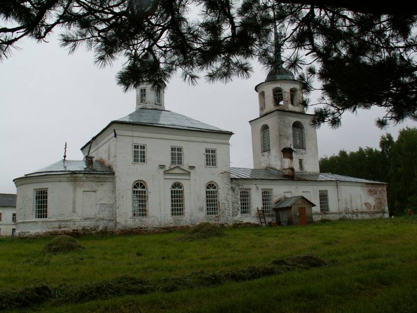 Веркола (Новый Путь). Артемиев Веркольский монастырь. Церковь Артемия Веркольского. фасады