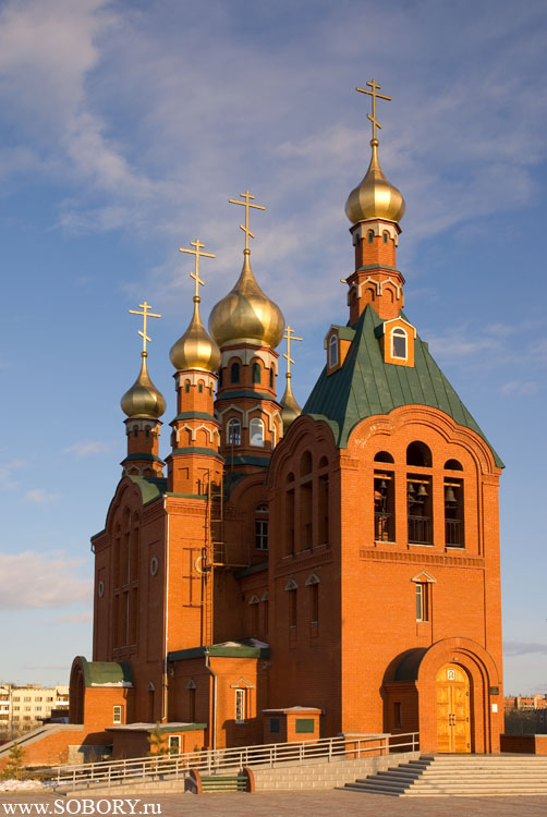 Церковь Спаса Нерукотворного Образа, Краснокаменск (Краснокаменский район, Забайкальский край). фасады