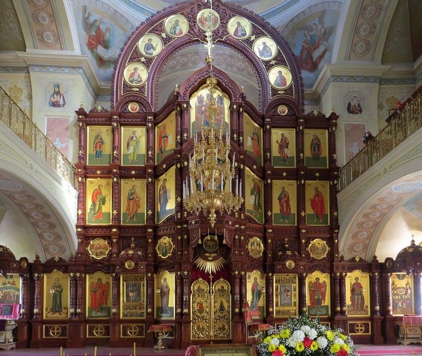 Видное. Екатерининский монастырь. Собор Екатерины. интерьер и убранство