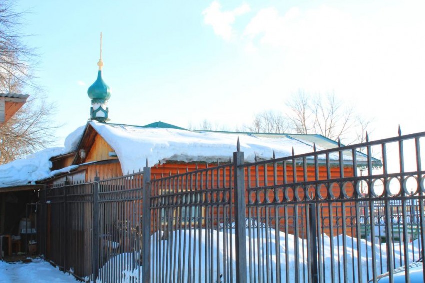 Часовня над могилой игумена Бориса Храмцова, Деулино (Сергиево-Посадский городской округ, Московская область). фасады, Вид с севера