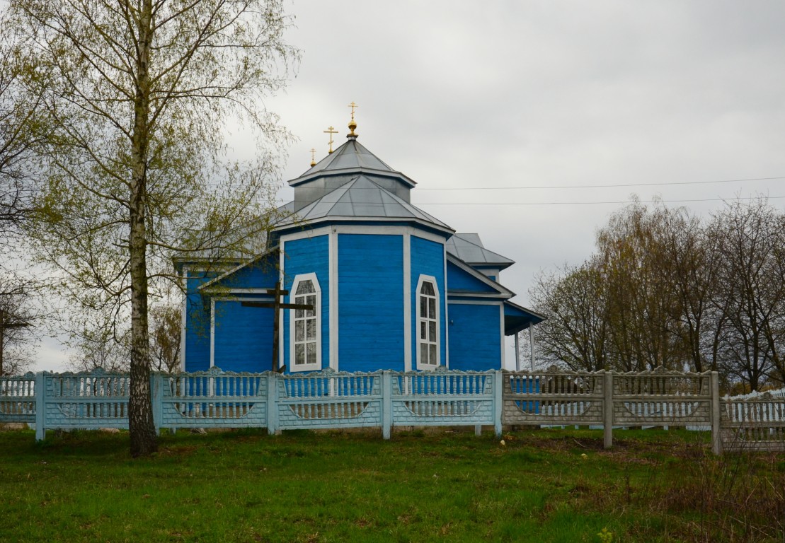 Церковь Николая Чудотворца, Старопочепье (Почепский район, Брянская область). фасады, Вид с востока