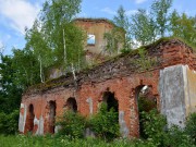 Церковь Казанской иконы Божией Матери, Северный фасад трапезной<br>, Первитино, Старицкий район, Тверская область