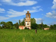 Церковь Казанской иконы Божией Матери, Вид с запада<br>, Первитино, Старицкий район, Тверская область