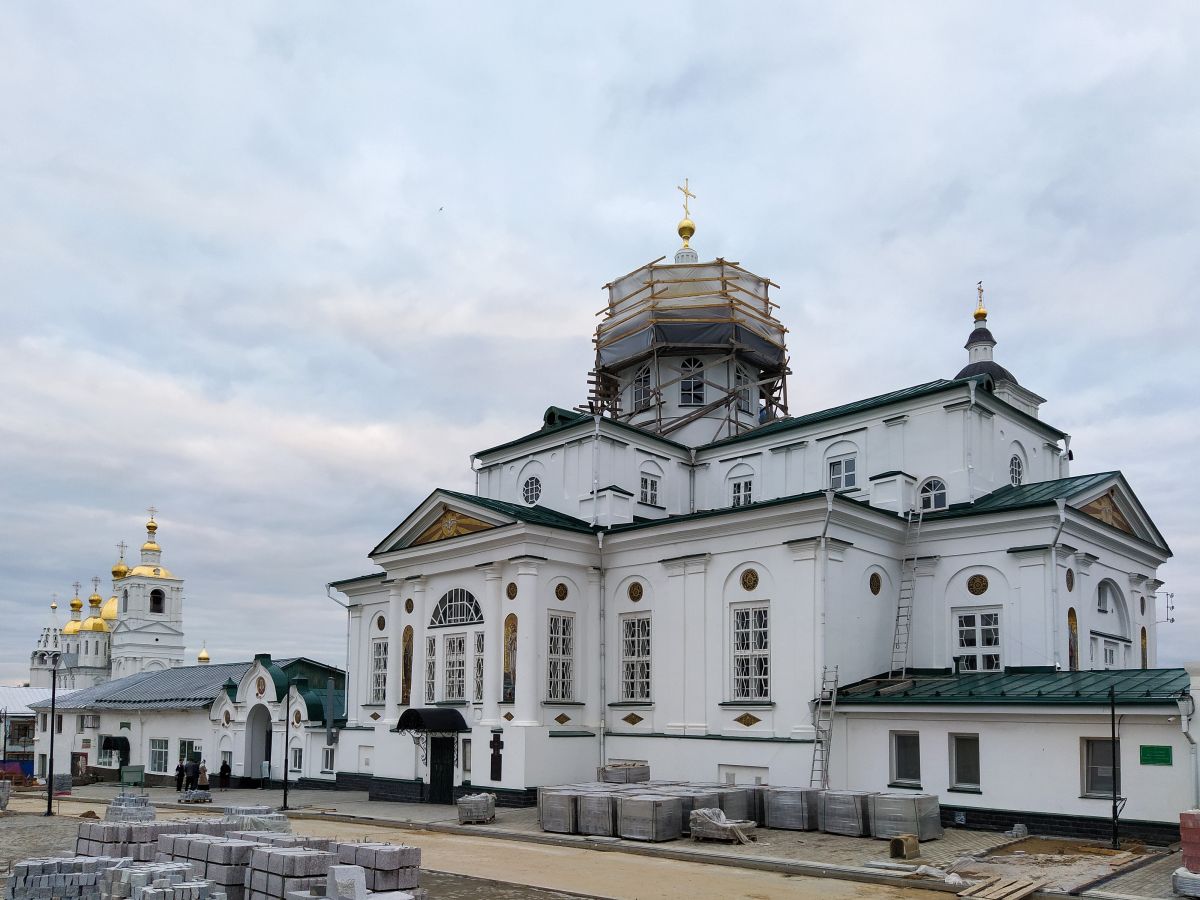 Николаевский женский монастырь. Церковь Богоявления Господня, Арзамас (Арзамасский район и г. Арзамас, Нижегородская область). документальные фотографии