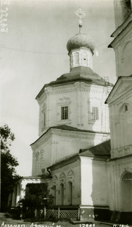 Николаевский женский монастырь. Церковь Николая Чудотворца, Арзамас (Арзамасский район и г. Арзамас, Нижегородская область). архивная фотография, Фото 1916г.