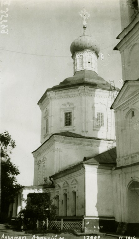 Арзамас. Николаевский женский монастырь. Церковь Николая Чудотворца. архивная фотография, Фото 1916г.