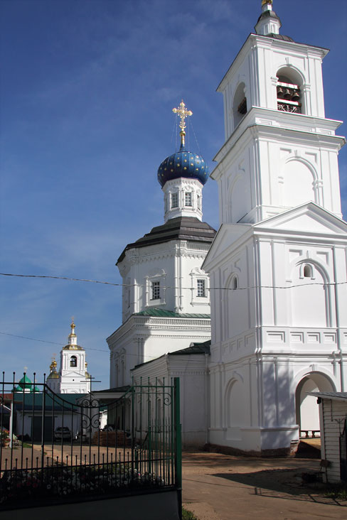 Арзамас. Николаевский женский монастырь. Церковь Николая Чудотворца. фасады