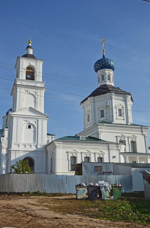 Арзамас. Николаевский женский монастырь. Церковь Николая Чудотворца. фасады