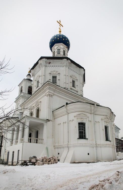 Арзамас. Николаевский женский монастырь. Церковь Николая Чудотворца. фасады