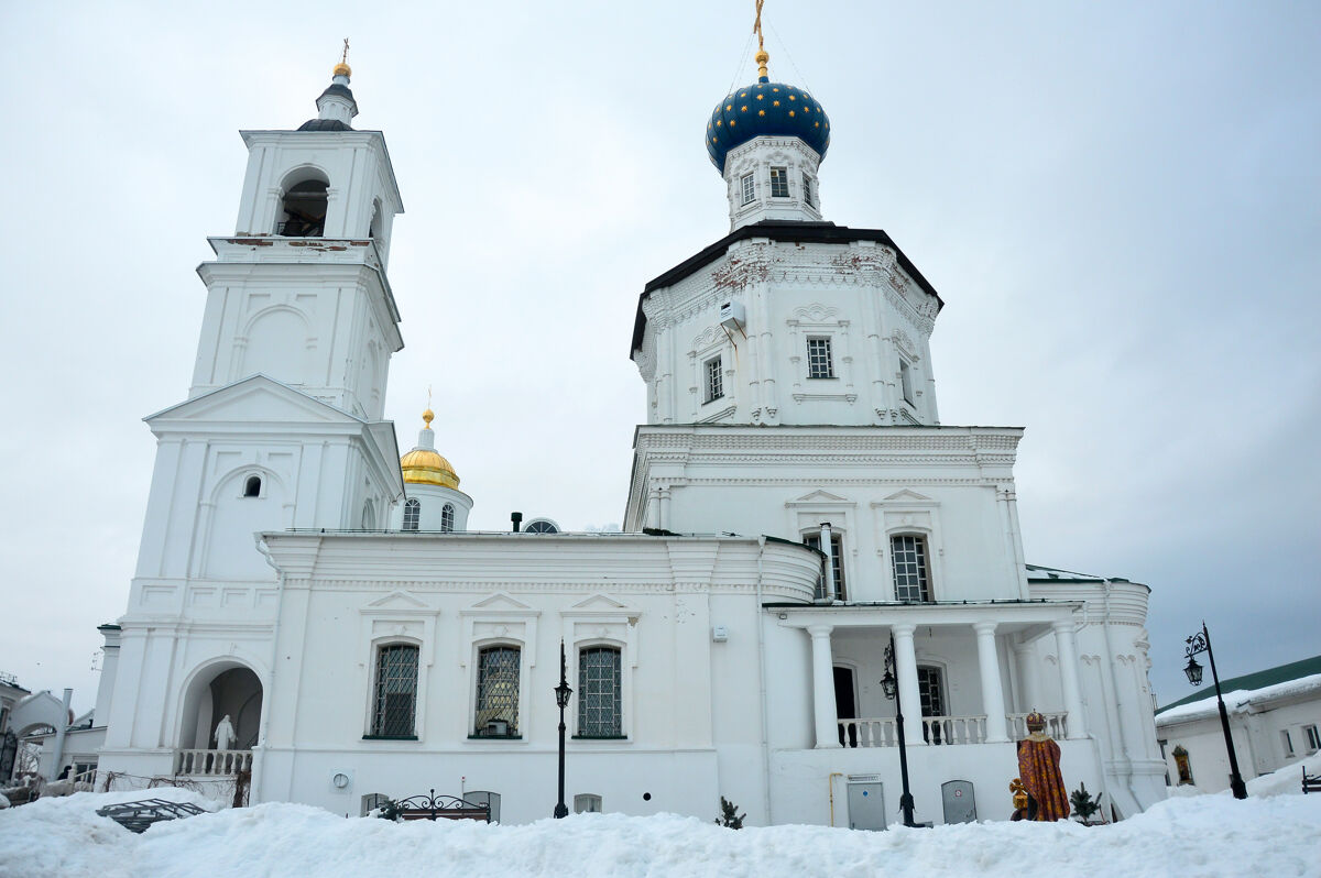 Арзамас. Николаевский женский монастырь. Церковь Николая Чудотворца. фасады