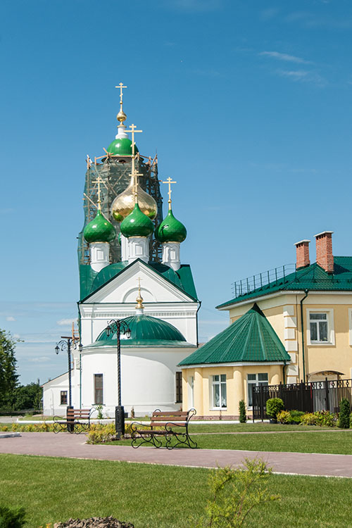Церковь Сергия Радонежского, Бор (Бор, ГО, Нижегородская область). документальные фотографии, Вид с восточной стороны