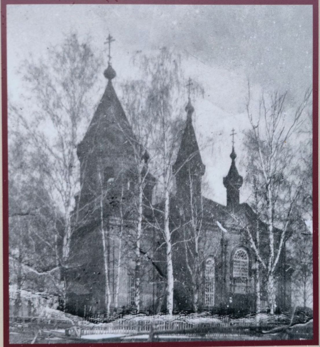 Церковь Симеона Столпника, Развилье (Бор, ГО, Нижегородская область). архивная фотография, Фото из архива