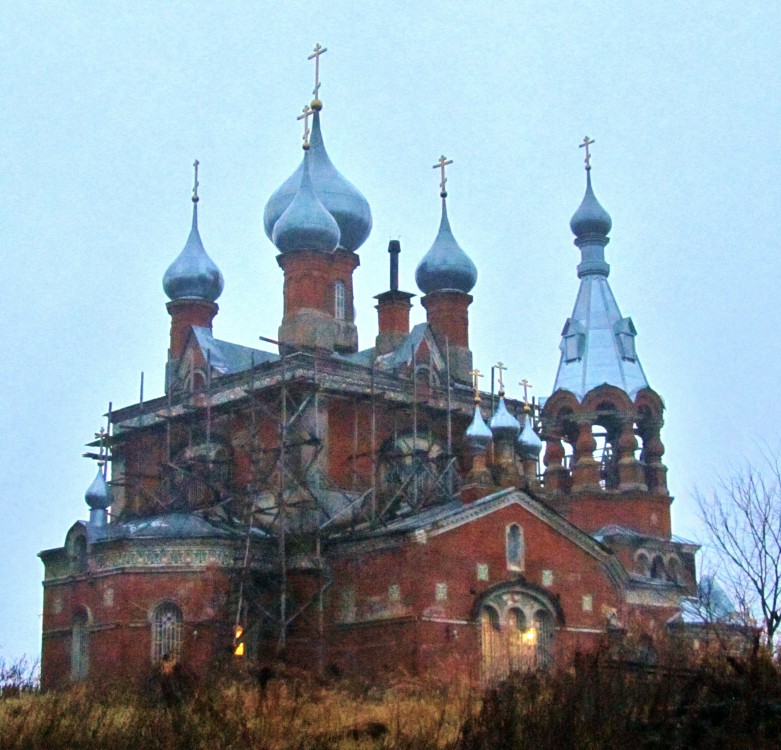 Церковь Казанской иконы Божией Матери, Филипповское (Бор, ГО, Нижегородская область). документальные фотографии, вид с северо-востока