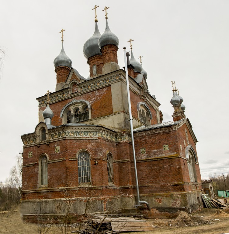 Филипповское. Церковь Казанской иконы Божией Матери. фасады