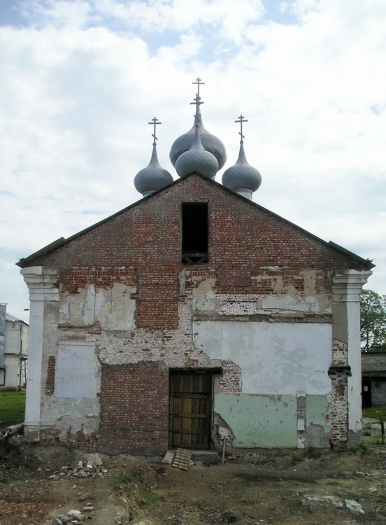 Бор. Церковь Сергия Радонежского. фасады