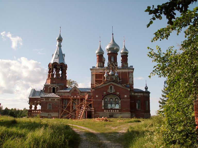 Церковь Казанской иконы Божией Матери, Филипповское (Бор, ГО, Нижегородская область). документальные фотографии