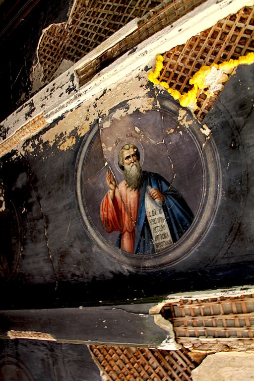 Павловка. Церковь Михаила Архангела. интерьер и убранство, Сохранившиеся фрески