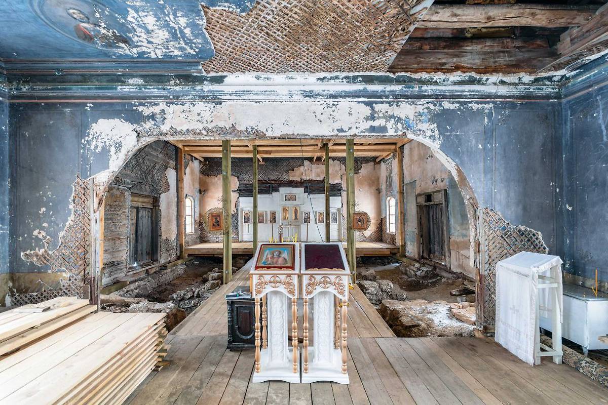 интерьер и убранство. Церковь Михаила Архангела, Павловка (Сергиевский район, Самарская область)