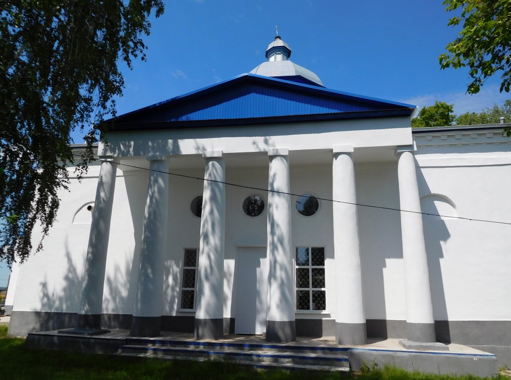 Старые Сосны. Церковь Михаила Архангела. архитектурные детали, южный фасад