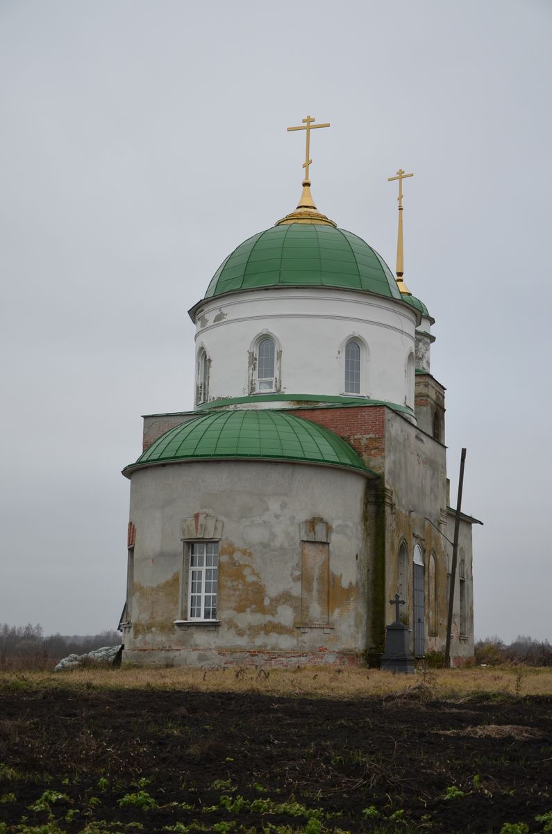 фасады. Церковь Космы и Дамиана, Барышье (Брянский район, Брянская область)