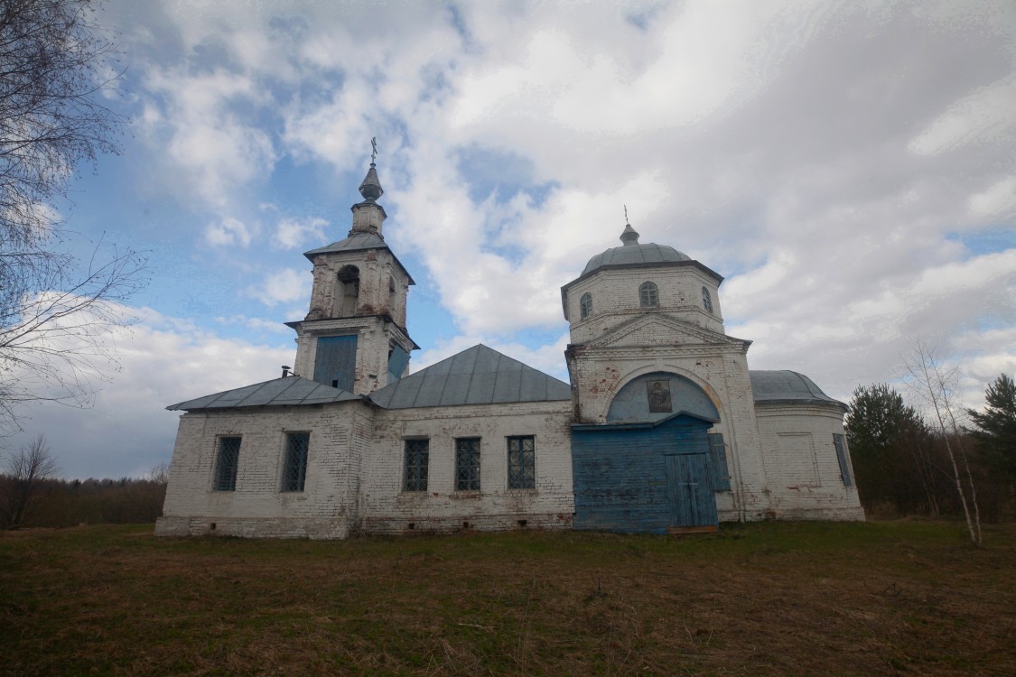 Церковь Введения во храм Пресвятой Богородицы, Стефаново (Архидьякон-Степан) (Буйский район, Костромская область). фасады