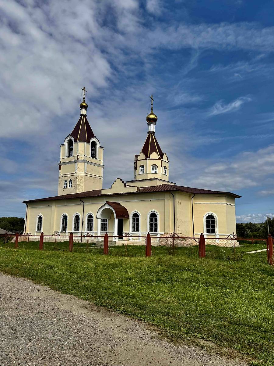 фасады. Церковь Преображения Господня, Большая Арать (Гагинский район, Нижегородская область)