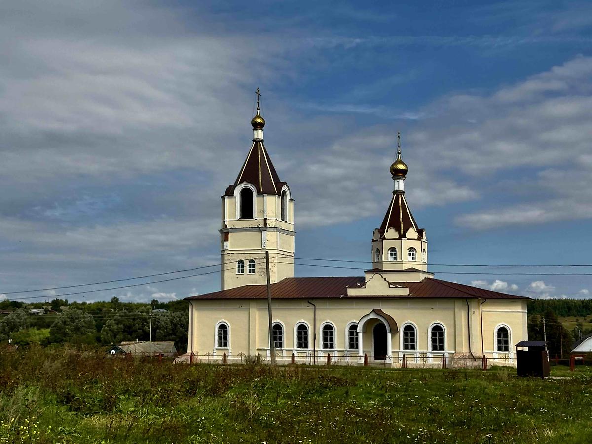 фасады. Церковь Преображения Господня, Большая Арать (Гагинский район, Нижегородская область)